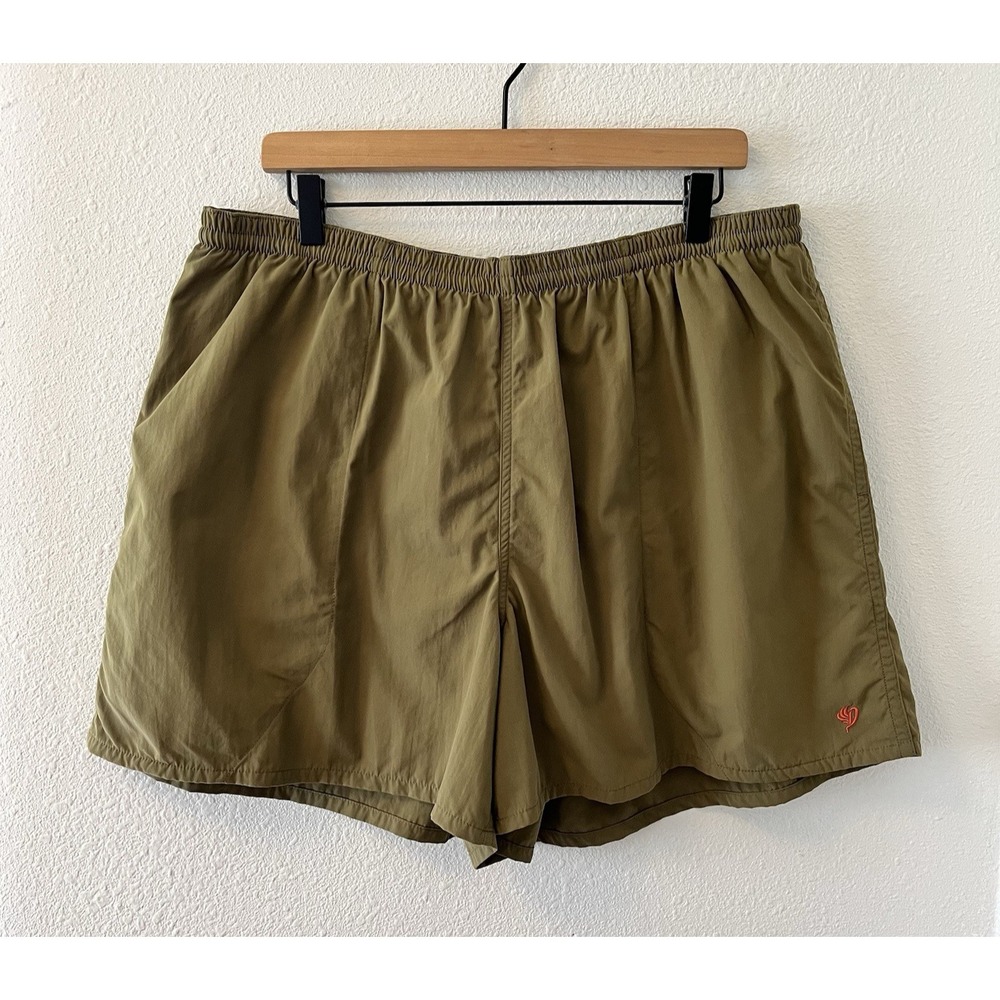 NWOT Duck Camp Scout Shorts Men's XXL Lined Green Outdoor Swim Trunks 36"x5"